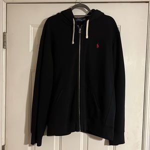 Extra large XL Polo Ralph Lauren black hoodie, new without tags